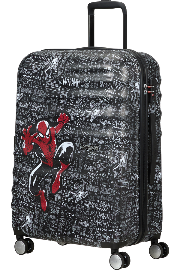 American Tourister Wavebreaker Disney Spinner 67cm  Spiderman Sketch