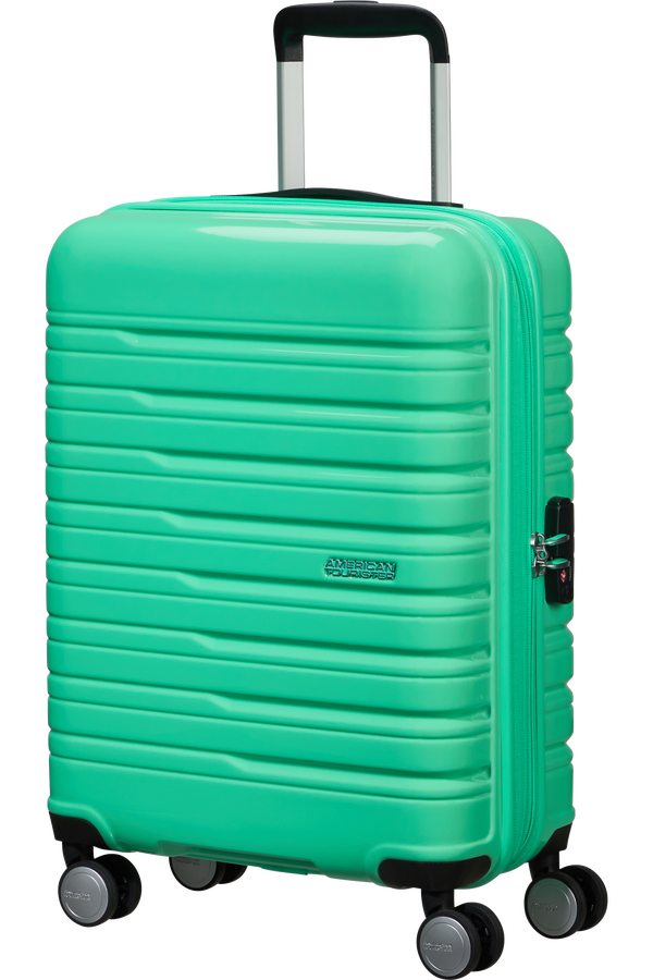 American Tourister Flashline Pop Spinner Exp TSA 55cm  Light Green