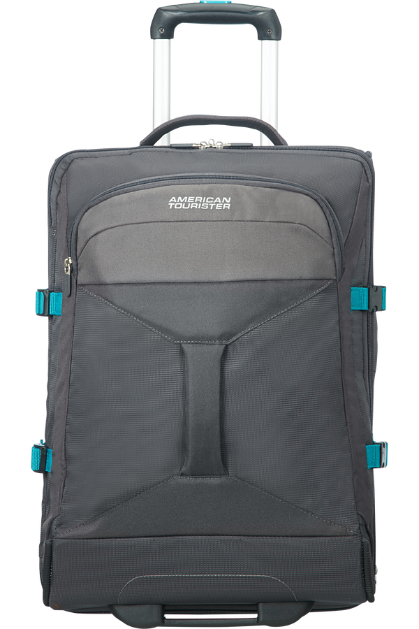 American Tourister Road Quest Reisetasche mit Rollen 55X40X20cm  Grey/Turquoise