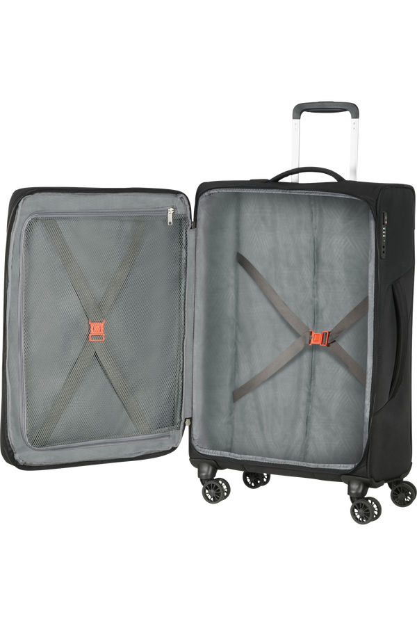 American Tourister Summerfunk Spinner Exp TSA 67cm  Schwarz