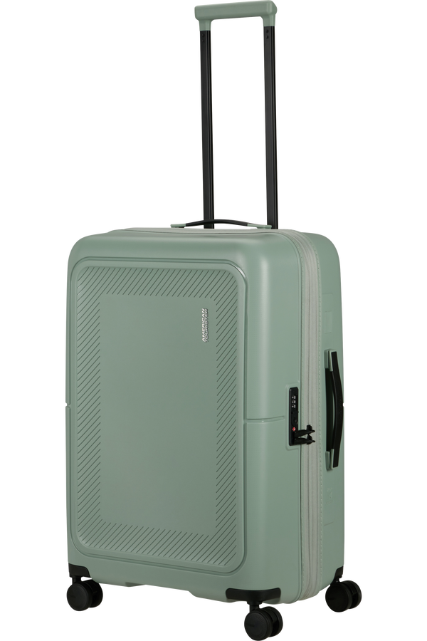 American Tourister DashPop Spinner Expandable TSA 67cm  Iceberg Green
