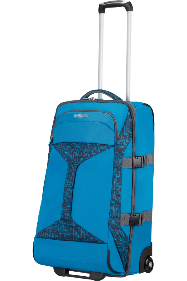 American Tourister Road Quest Sac de voyage &agrave; roulettes M Bluestar Print
