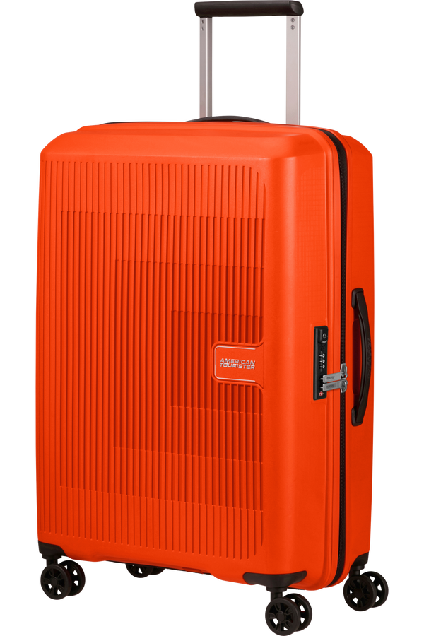 American Tourister Aerostep Spinner 67/24 Exp Tsa 67cm  Orange &eacute;clatant