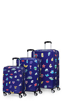 American Tourister Ceizer Fun 3 PC Set A  Blue Fun