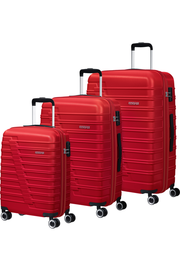 American Tourister Activair 3 PC Set A  Rouge flamboyant