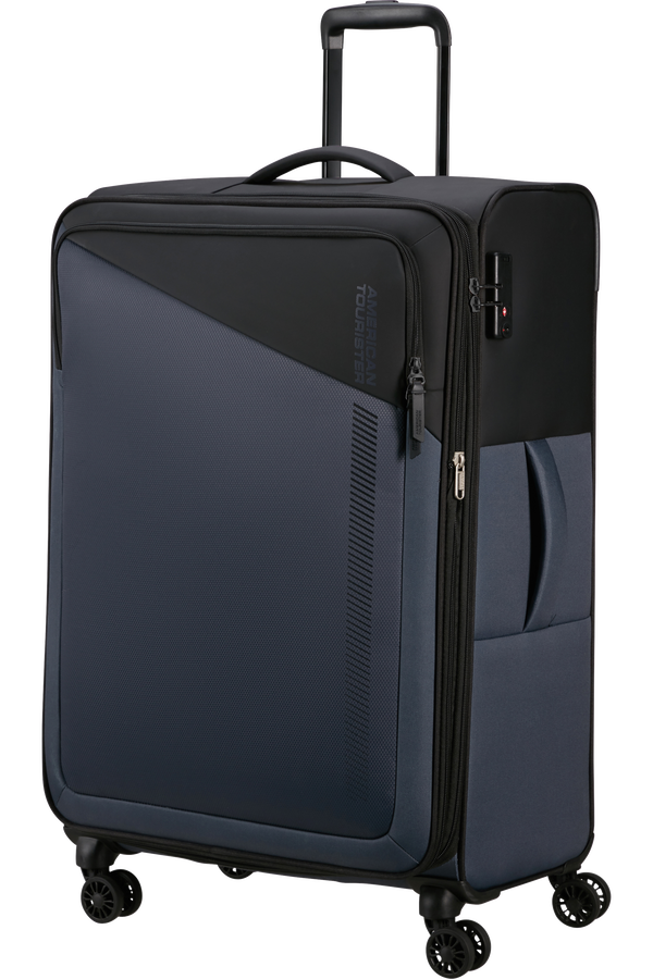American Tourister Daring Dash Spinner Expandable TSA L  Noir/Gris