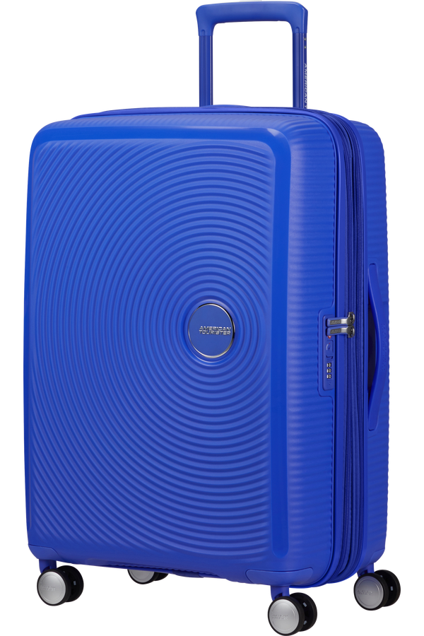 American Tourister SoundBox Spinner Expandable 67cm  Cobalt Blue