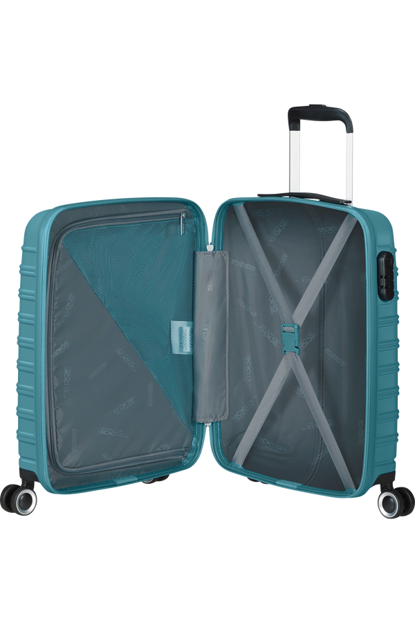 American Tourister ActivAir Spinner 55cm  Bleu canard