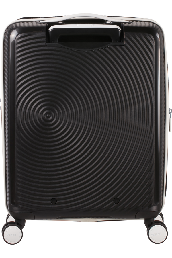 American Tourister Soundbox Spinner TSA Expandable 55cm  Black/White