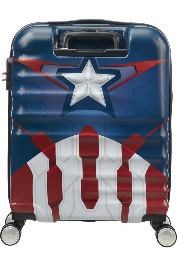 American Tourister Wavebreaker Disney Spinner 55cm  Captain America Close-Up
