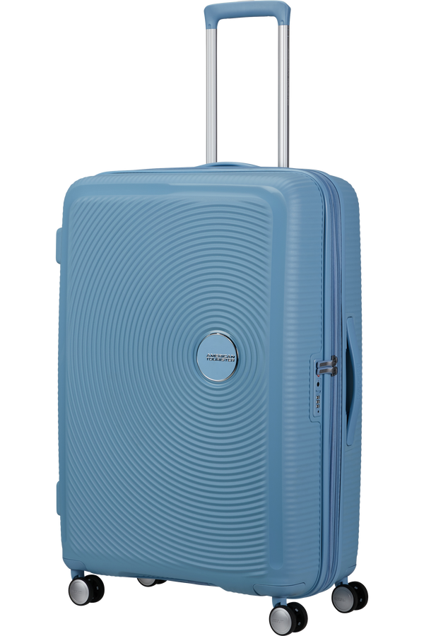 American Tourister SoundBox Spinner TSA Expandable 77cm  Sea Shimmer