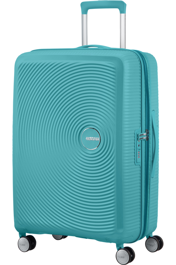 American Tourister Soundbox Spinner Expandable 67cm  Turquoise Tonic