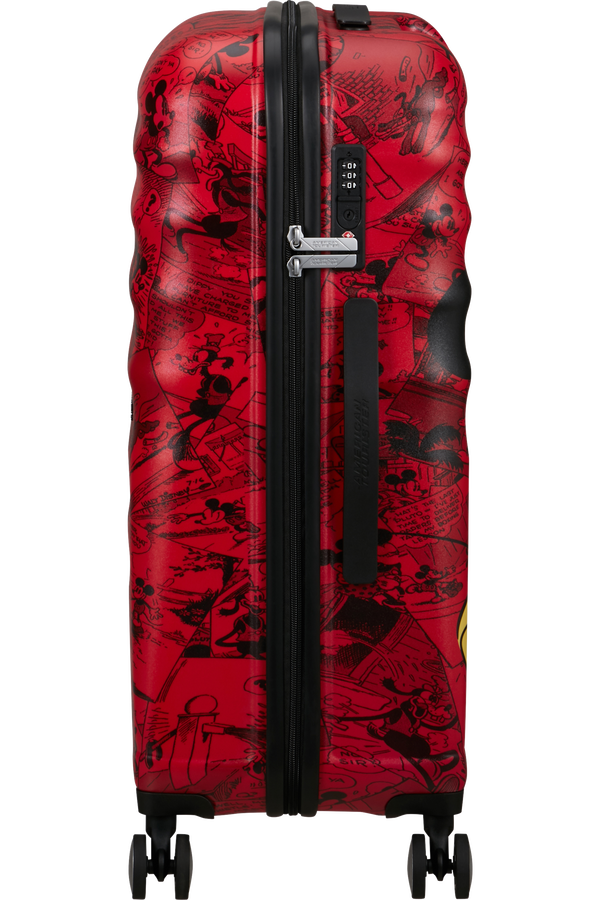 American Tourister Disney Wavebreaker Spinner TSA Disney Fl 67cm  Mickey Comics Red
