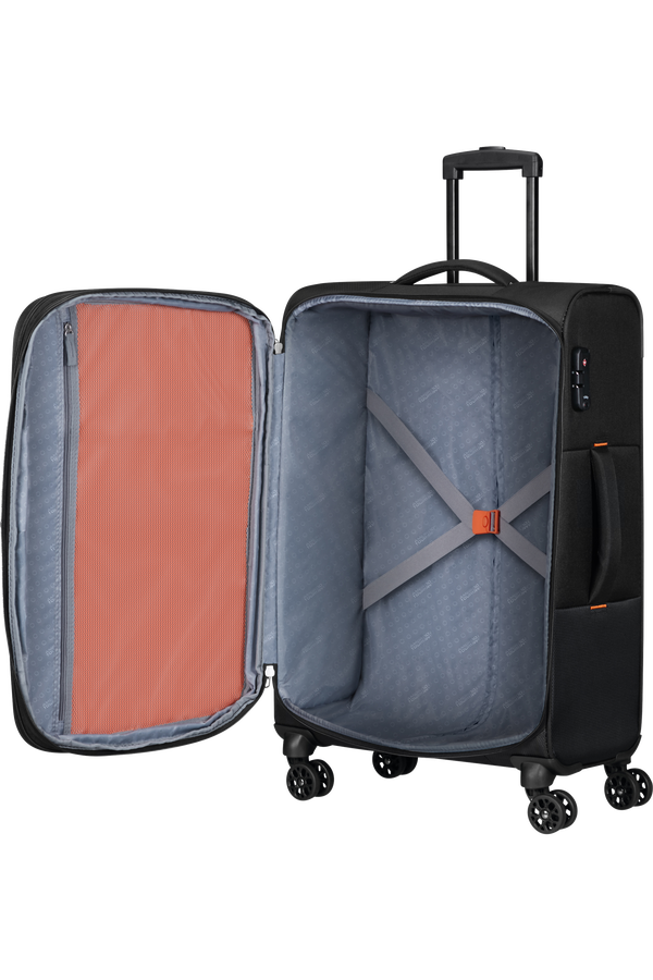 American Tourister Sun Break Spinner M 68/25 TSA EXP 68cm  Schwarz