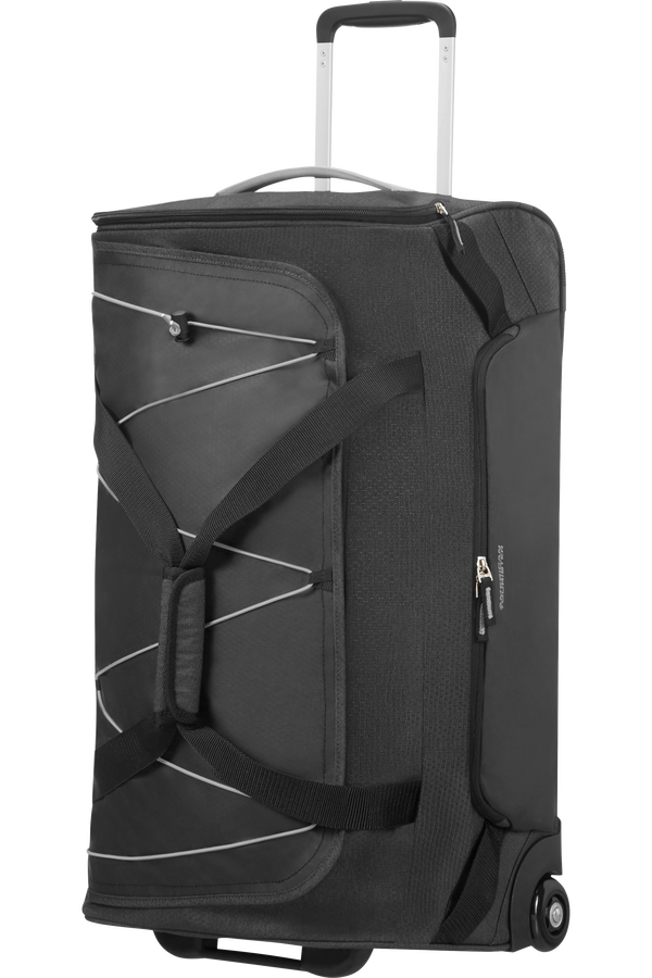 American Tourister Road Quest Duffle with Wheels M  Black/Grey