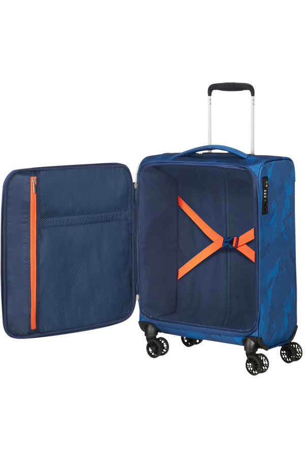 American Tourister Matchup Spinner Print TSA 55cm  Camo Blue