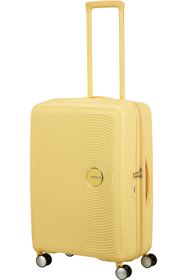 American Tourister SoundBox Spinner TSA Expandable 67cm  Pastel Yellow