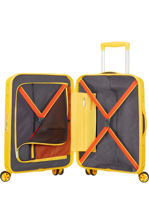 American Tourister Skytracer Spinner 55cm 40x55x20cm  Saffron Yellow