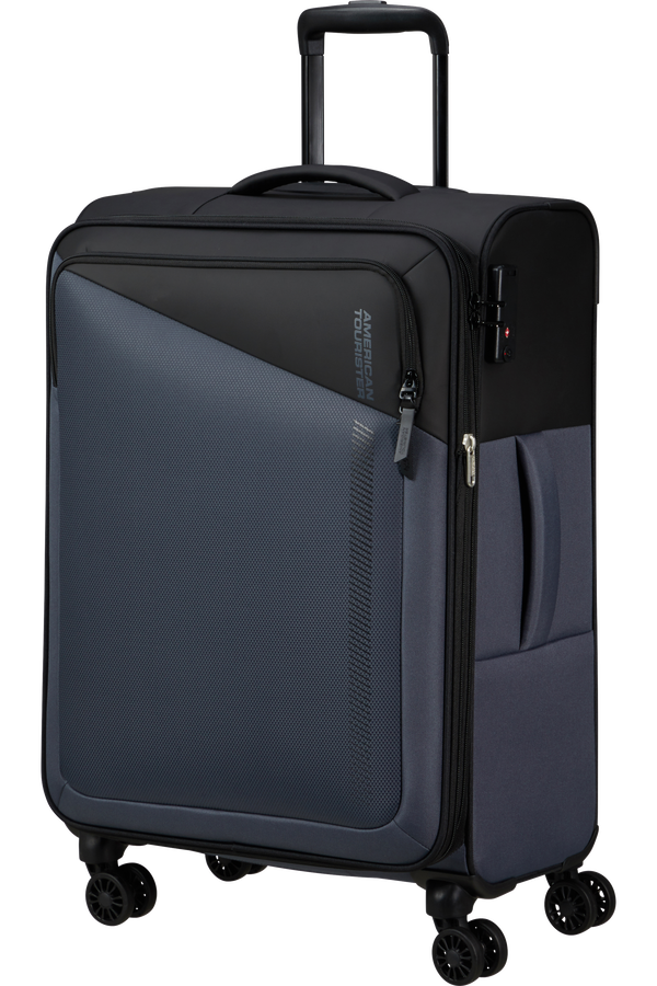American Tourister Daring Dash Spinner Expandable TSA M  Noir/Gris