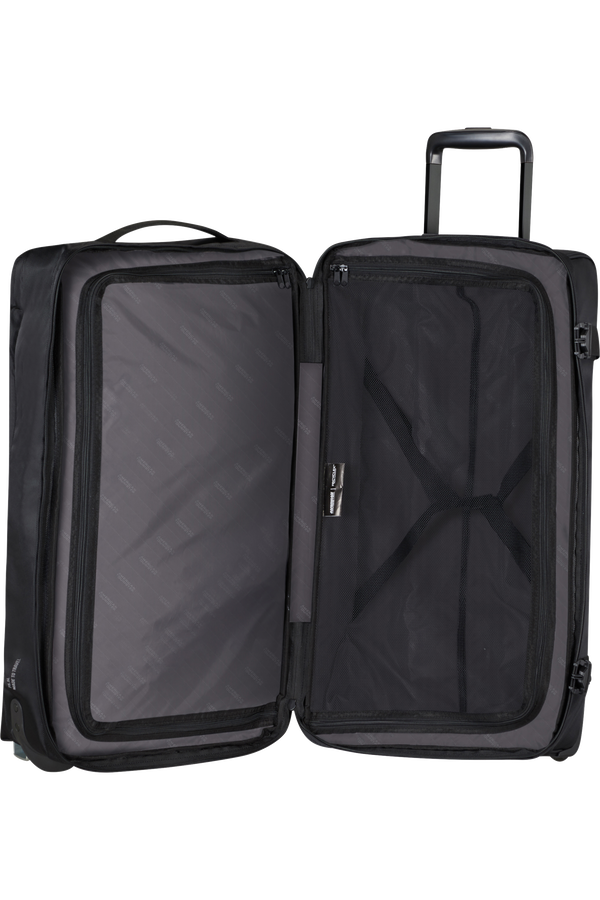 American Tourister Urban Track Duffle with Wheels M  Asphalt Black
