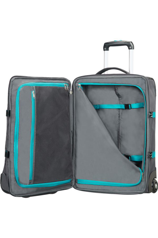 American Tourister Road Quest Sac de voyage à roulettes 55X40X20cm  Grey/Turquoise