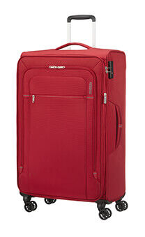 American Tourister Crosstrack Spinner Expandable 79cm  Red/Grey