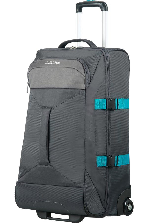 American Tourister Road Quest Reisetasche mit Rollen M  Grey/Turquoise