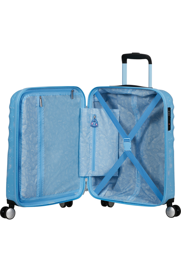 Disney Wavebreaker 55cm Handgep&auml;ck | American Tourister Disney Wavebreaker Spinner TSA Disney Fl 55cm  Stitch Universe