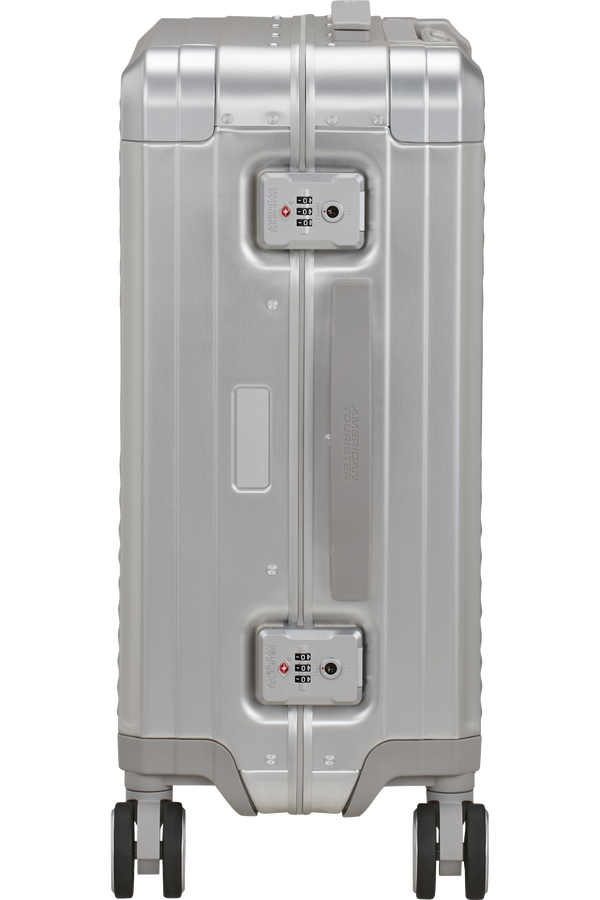 American Tourister Soundbox Alu Spinner TSA 55cm  Argent