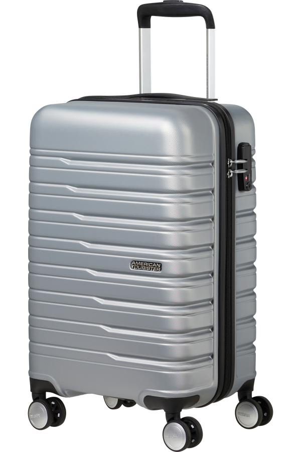 American Tourister Flashline SPIN. 55/20 LENGTH 35 CM  Sky Silver