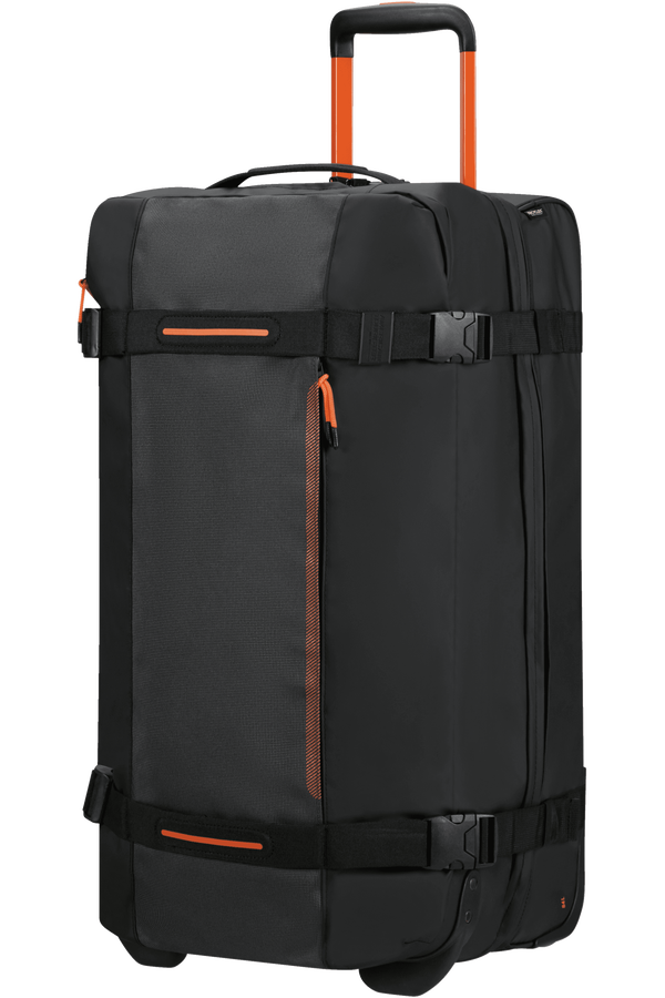 American Tourister Urban Track Duffle with Wheels Lmtd M  Noir/Orange