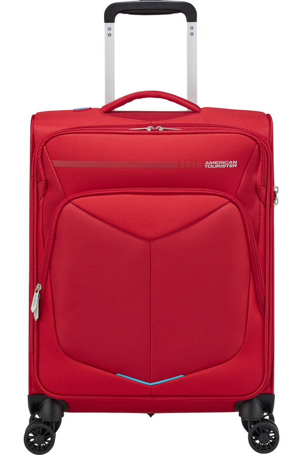 American Tourister Summerfunk Spinner Strict TSA 55cm  Rot
