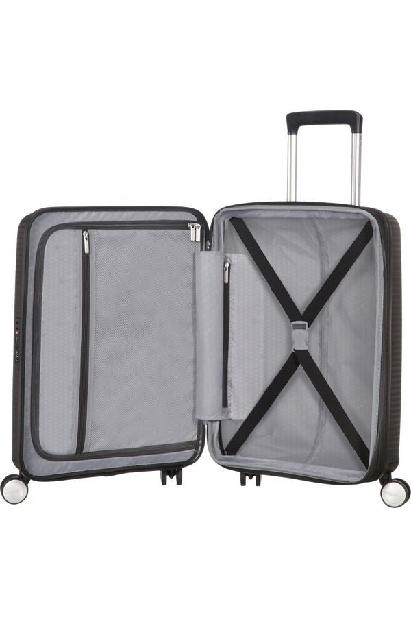 American Tourister Soundbox Spinner extensible 55cm Bass Black