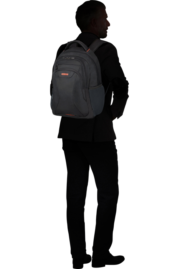 American Tourister At Work Laptop Backpack  15.6inch Black/Orange