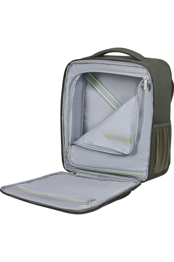 American Tourister Wanderlite Cabin Backpack S/M  Dark Khaki