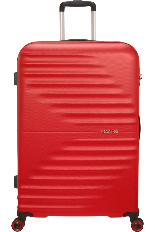 American Tourister Wavetwister Spinner TSA 77cm  Rouge vif