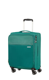 American Tourister Lite Ray Spinner TSA Expandable 55cm  Forest Green