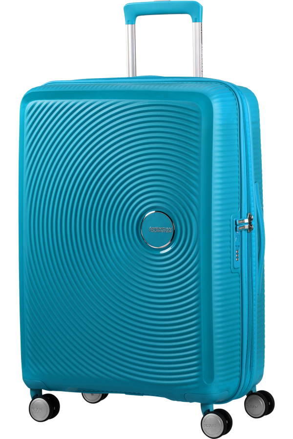 American Tourister Soundbox Spinner extensible 67cm Summer Blue