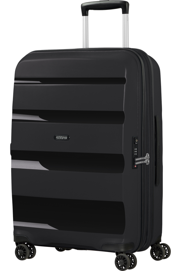 American Tourister Bon Air Dlx Spinner TSA Expandable 66cm  Schwarz