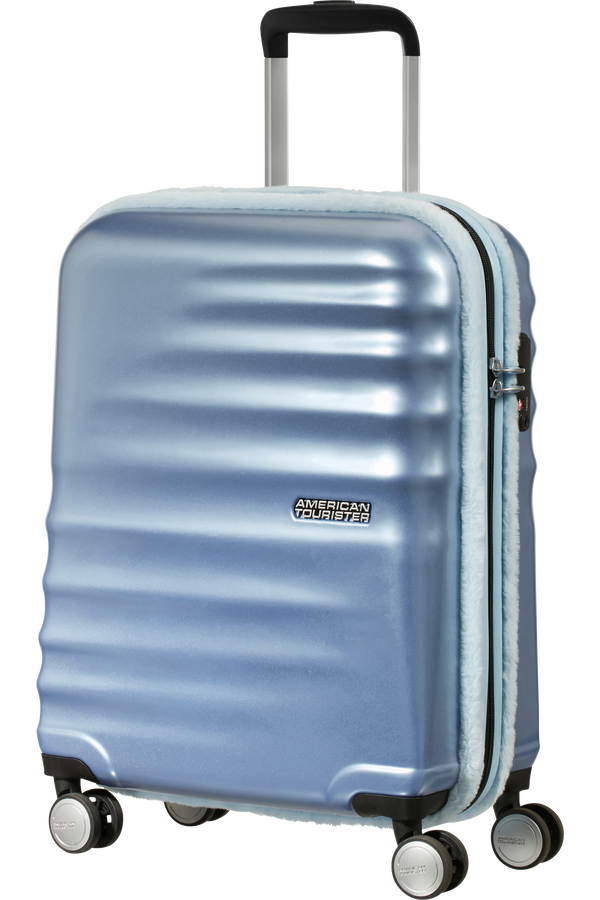 American Tourister Wavebreaker Spinner Fur 55cm  Ice Blue