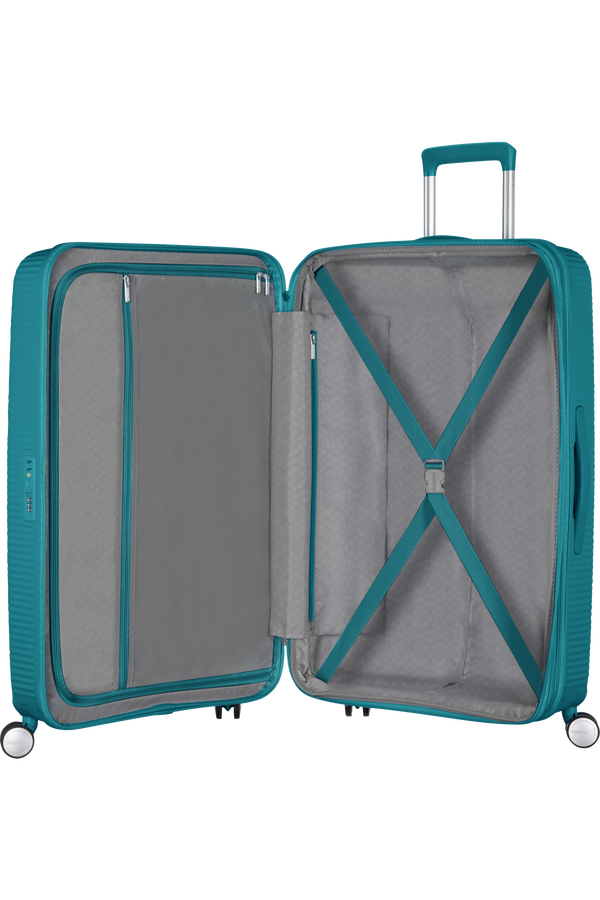 American Tourister Soundbox Spinner Expandable 67cm  Jade Green
