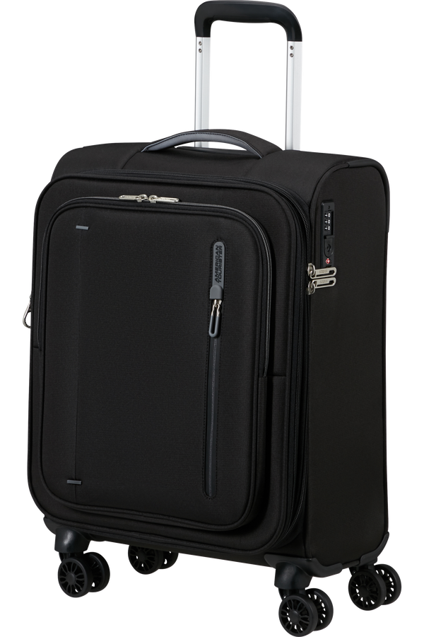 American Tourister Cloudrider Spinner EXP TSA S  Jet Black