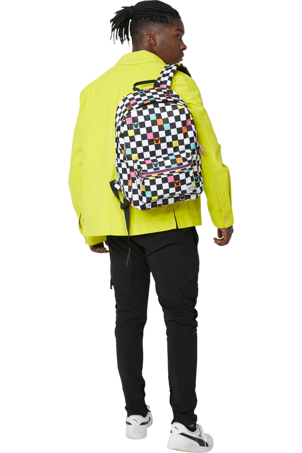 American Tourister Upbeat Disney Backpack Zip Disney  Mickey Check