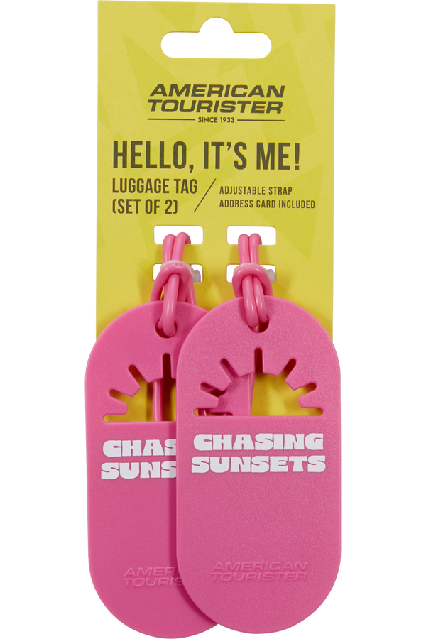 Fun Tags &Eacute;tiquette &agrave; bagages &ndash; Lot de 2 pi&egrave;ces