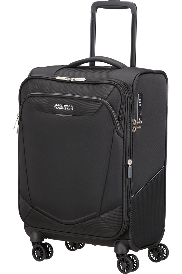 American Tourister SummerRide Spinner Expandable TSA 55cm L35  Noir